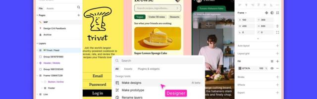 Figma unveils AI-powered design tools, challenges Adobe’s dominance