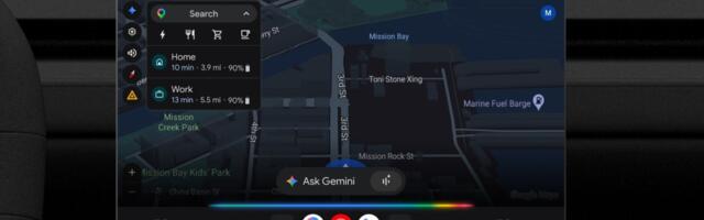 Gemini is rolling out to cars with Google built-in
