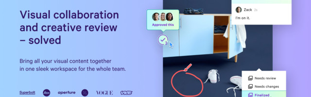 Visual collaboration and creative review – solved