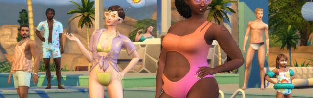 The Sims 4 does poolside fashion and luxurious living in its next two Kit DLC