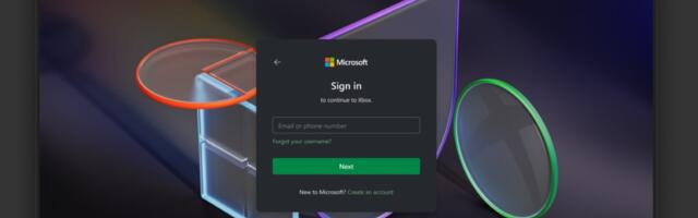 Microsoft sign-in gets redesign and, more importantly, dark mode