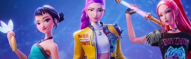 KPop Demon Hunters heads to Fortnite with Demon Rush, HUNTR/X  outfits, accessories, and emotes