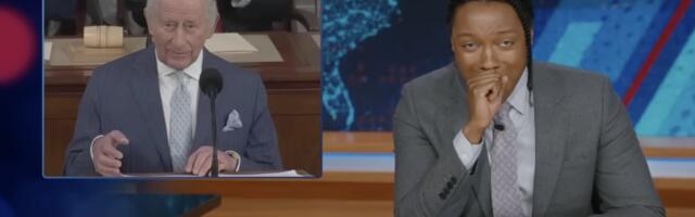 Daily Shows Josh Johnson reacts to King Charles dropping jokes in Congress