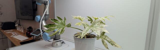 A caring robot just won a silver medal at one of the world’s biggest flower shows