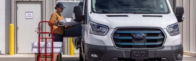 Ford starts deliveries of enhanced-range E-Transit electric vans