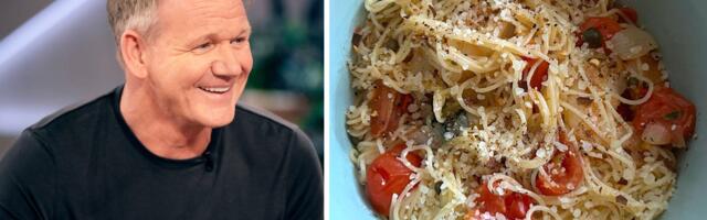 I made Gordon Ramsay's easy 10-minute pasta, and it's the perfect summer dinner when you're feeling lazy
