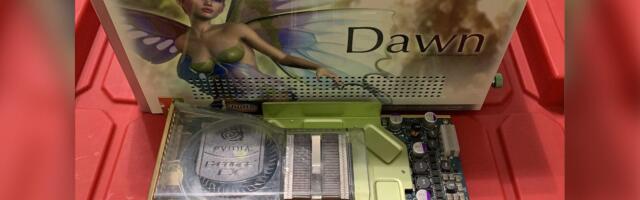 Nvidia Dawn and Dusk demo PC resurfaces alongside its original FX 5950 Ultra graphics card — state-of-the-art dream machine made gamers' hearts race in 2004