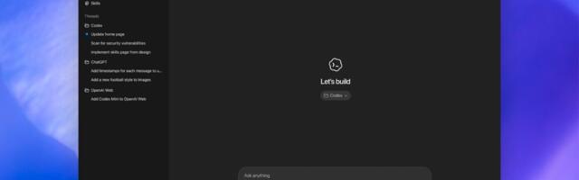 OpenAI picks up pace against Claude Code with new Codex desktop app