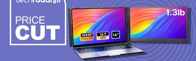 This 14-inch portable laptop screen extender with a 1080p FHD IPS display will massively boost your productivity — and it's cheaper than ever