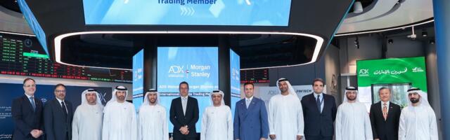 ADX Welcomes Morgan Stanley as its First International Remote Trading Member