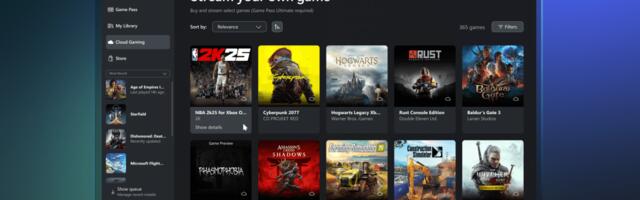 Xbox tests letting you stream your own games on PC