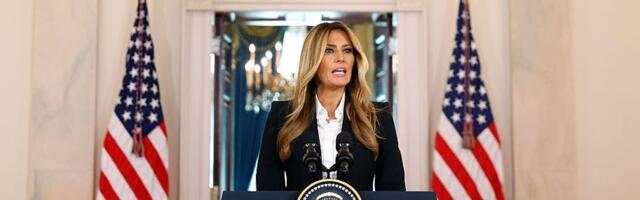 Photos show every time Melania Trump has appeared at a public White House event this year