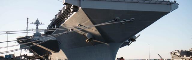 We toured the USS Gerald R. Ford, the world's largest aircraft carrier, which is being sent to the Caribbean We toured the USS Gerald R. Ford, the world's largest aircraft carrier, which is being sent to the Caribbean