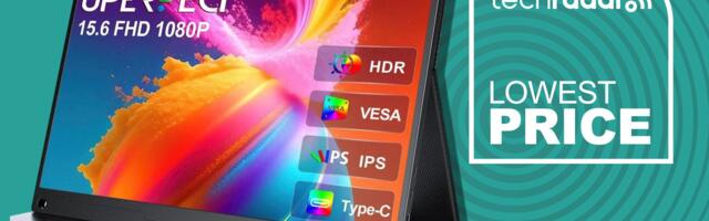 Get more screen space for almost half price: This 15.6-inch UPerfect portable monitor with full HD display is now just $69