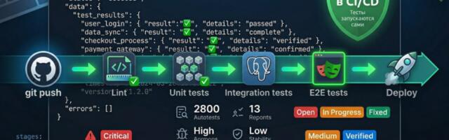 QA в CI/CD: как перестать гонять тесты руками и настроить это один раз