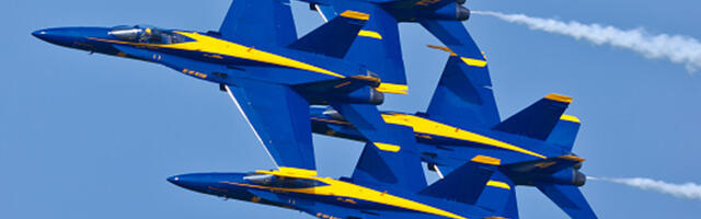 Navy Investigating Viral Blue Angel Flyover That Sent Beach Chairs & Tents Flying