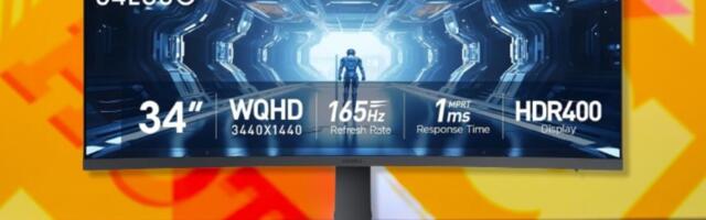 This 34-inch ultrawide curved monitor is a total bargain at 47% off — its lowest-ever price
