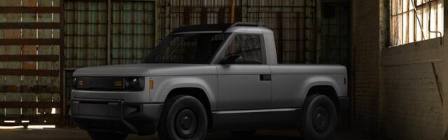 The $20,000 American-made electric pickup with no paint, no stereo, and no touchscreen