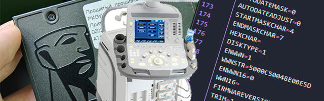 Как баг в китайском софте помог вернуть в строй древний УЗИ аппарат | Прошиваем SSD для благого дела