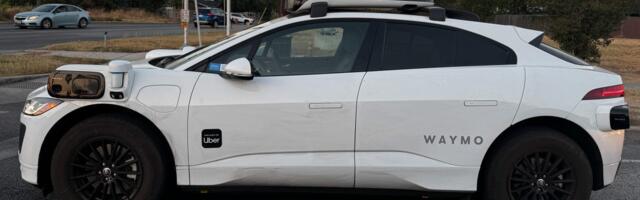 A Waymo vehicle with a human behind the wheel crashed into parked cars in Los Angeles