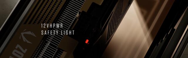 Zotac's Safety Light feature averts 16-pin power connector meltdowns on RTX 50 GPUs — the mechanism prevents GPU power-on until the cable is fully inserted