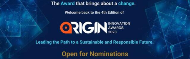 ORIGIN Innovation Awards Leads the Path to a Sustainable and Responsible Future on its 4th Year