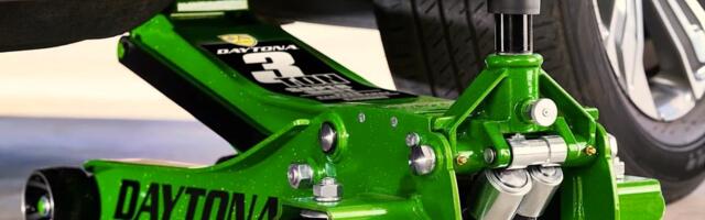 Harbor Freight Just Dropped A Metallic Green Daytona Floor Jack For The Holidays
