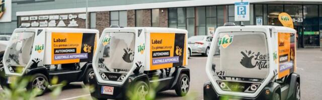 Lithuania launches Europe’s first driverless delivery robots on public roads