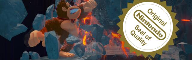 Donkey Kong Bananza's glitchy visual weirdness is Nintendo at its supremely confident, gameplay-trumps-all best