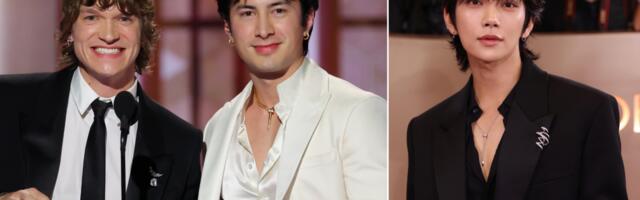 Connor Storrie, Hudson Williams, and Seventeens Joshua are the Golden Globes most viral meet-cute