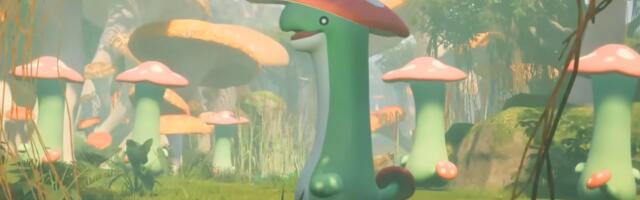 New Pals coming to Palworld include a frog with a stick and a mushroom head