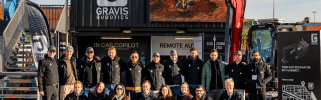 Gravis Robotics raises $23M to scale autonomous earthmoving tech