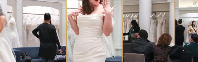 I tried on 3 wedding gowns at Kleinfeld, the bridal shop from 'Say Yes to the Dress,' and was surprised by how much I loved the cheapest one