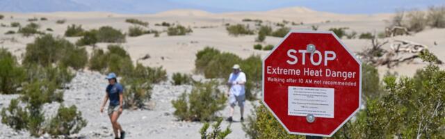 The hottest temperature ever recorded in every state