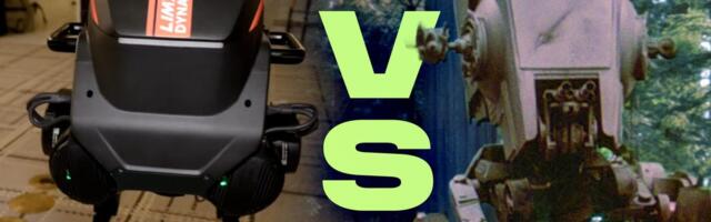 This $25,000 Robot Looks Like a Mini Star Wars AT-ST video