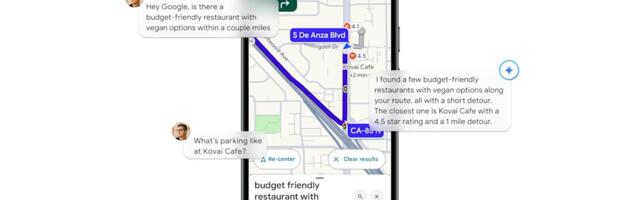 Google Maps' Gemini integration will make hands-free navigation more conversational
