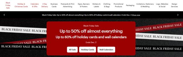 Ready to give your business a sharper edge this Black Friday? Update your branding with Vistaprint's mega sale