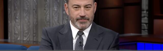 Jimmy Kimmel answers Stephen Colberts quickfire questions, gets surprisingly deep