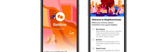 Facebook’s ‘Neighborhoods’ looks a whole lot like Nextdoor