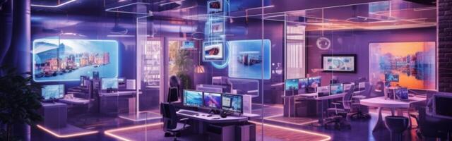 What happens when you set your techies free to build the perfect workspace?