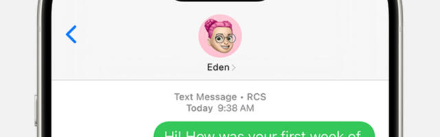 How to enable RCS messaging on iPhone to text Android users