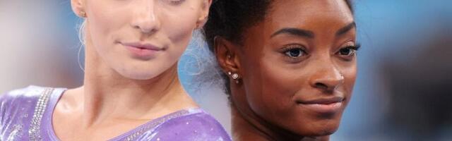 Simone Biles mocks MyKayla Skinner’s ‘work ethic’ comment after win