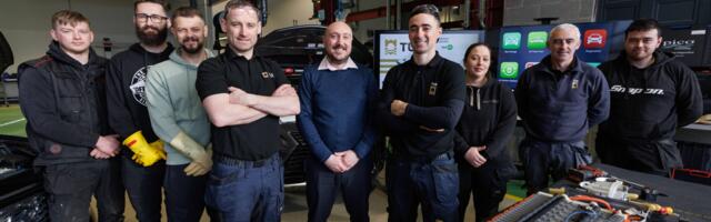 Ireland’s first level 7 electric vehicle (EV) systems repair programme delivered by TUS and Shannon Chamber Skillnet