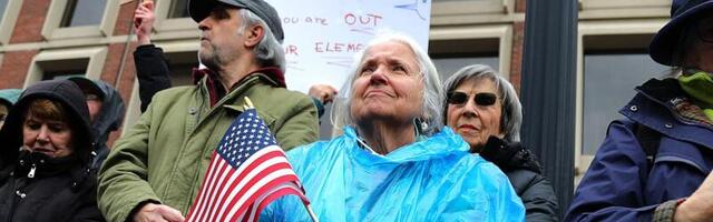 Why are there so many boomers at anti-Trump protests?