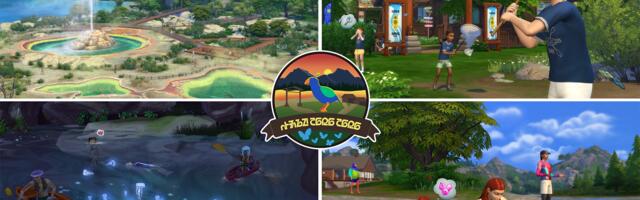 I used The Sims 4 Adventure Awaits to re-create Love Island, and this expansion is 100% my type