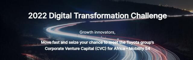 African health, mobility startups invited to apply Digital Transformation Challenge