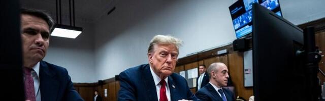 Only 1 in 3 US adults think Trump acted illegally in New York hush money case, poll shows