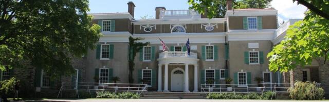 Take a look inside Franklin D. Roosevelt's 21,000-square-foot mansion where he entertained royals and world leaders