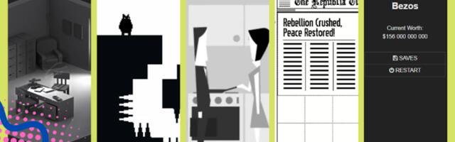 Еще 5 отличных игровых проектов, которые можно пройти за 15 минут. Черно-белая подборка