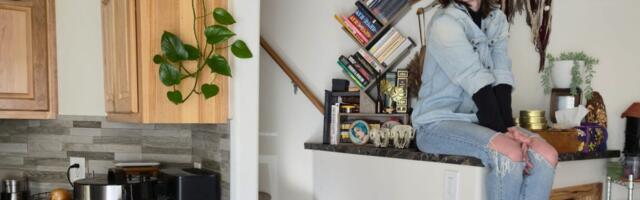 I live in a 400-square-foot tiny home. See inside my space, from clever storage solutions to unavoidable chaos.